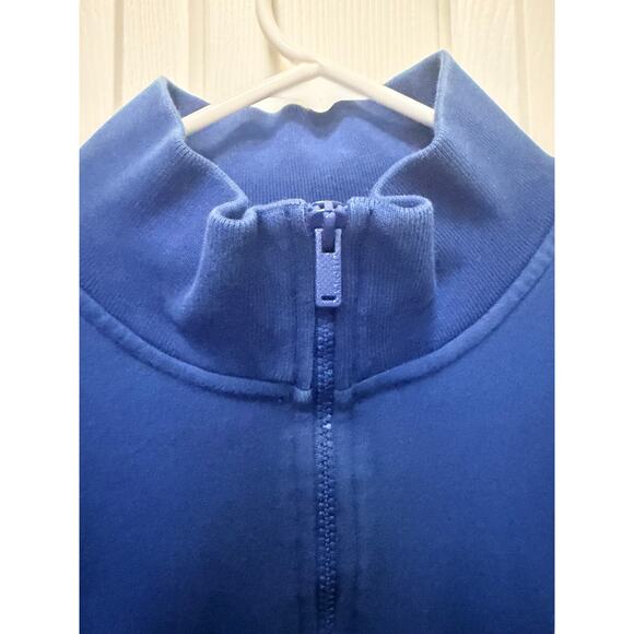 Lacoste Men’s XXL (7) 1/4 Zip Pullover – 100% Cotton – Blue Croc Logo - Picture 3 of 7